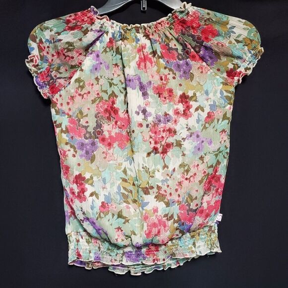 Candie's Floral Top (S) - Picture 2 of 3